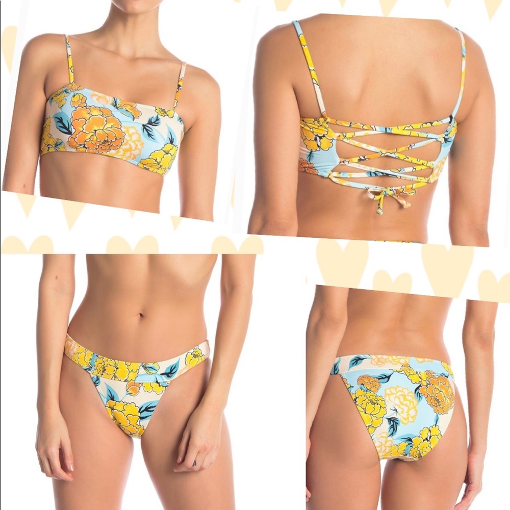 The Bikini Lab/Spanish Bloom Lace Back